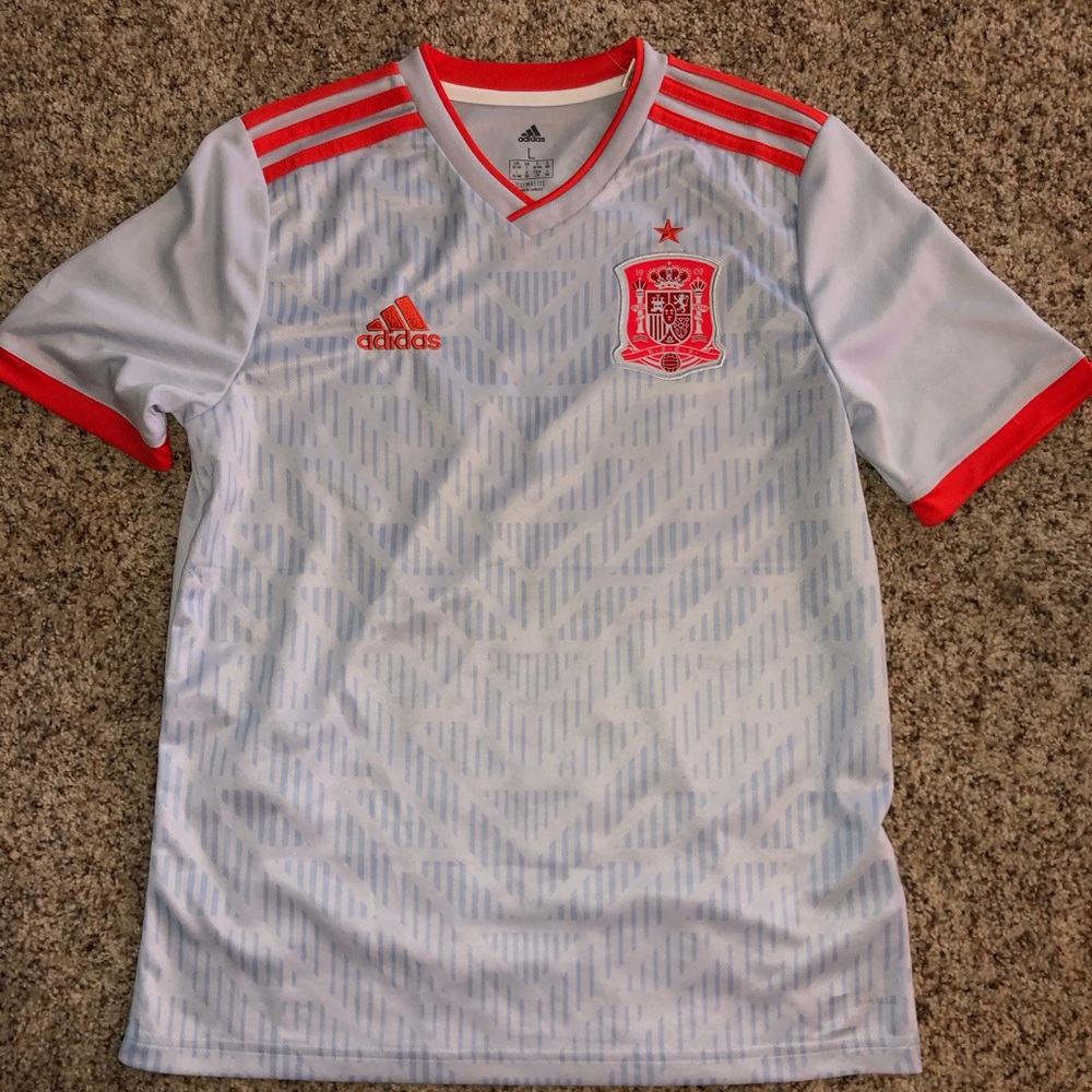 Adidas Spain NEW soccer jersey
